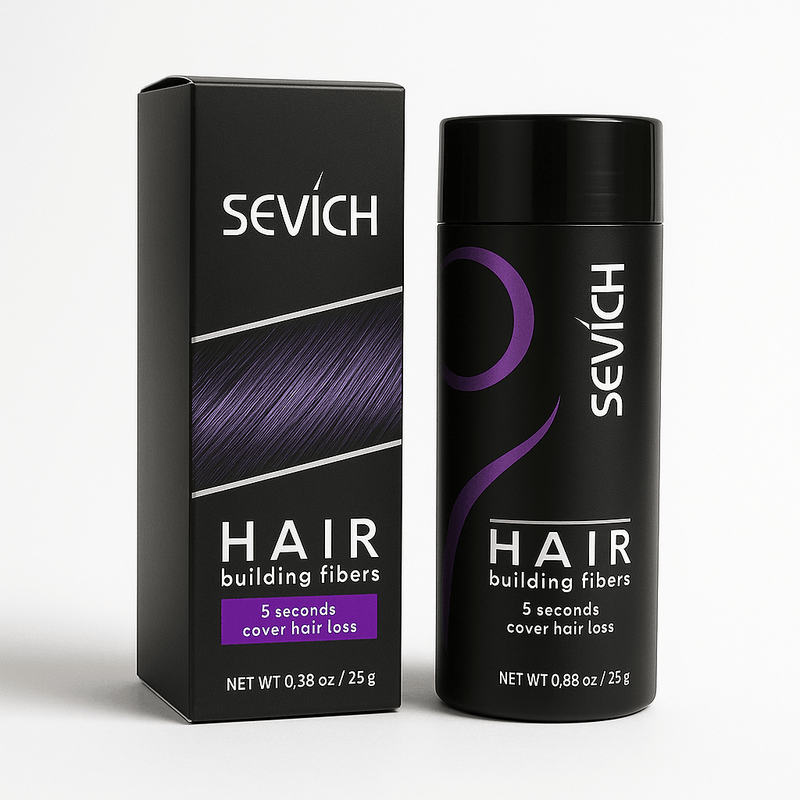 Pó Em Fibra De Queratina - Anti-Calvície - HairFiber Sevích™