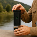 Cafeteira Elétrica Portátil Sem Fio - Compatível com todos os tipos de cápsulas e também com pó de café