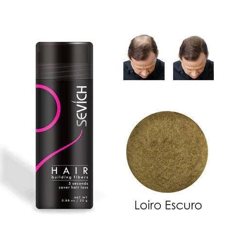Pó Em Fibra De Queratina - Anti-Calvície - HairFiber Sevích™