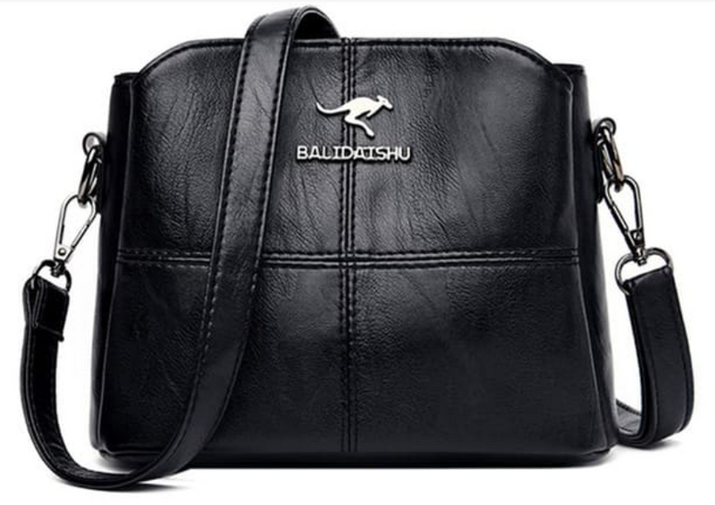 Bolsa de Couro de Alça Transversal Feminina - feito para você