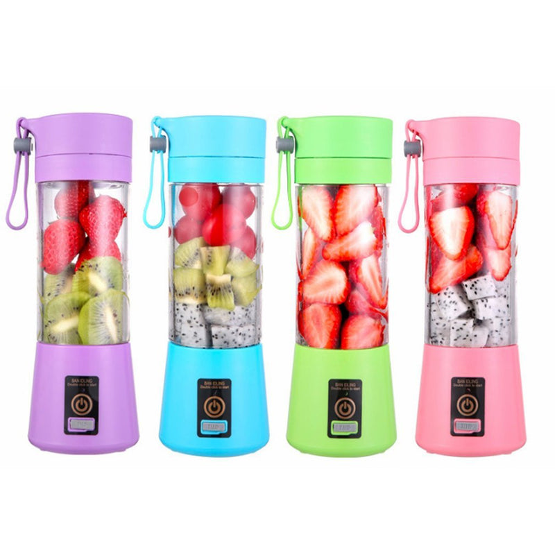 Mini Liquidificador Portátil USB - Tenha liberdade de misturar seus shakes favoritos