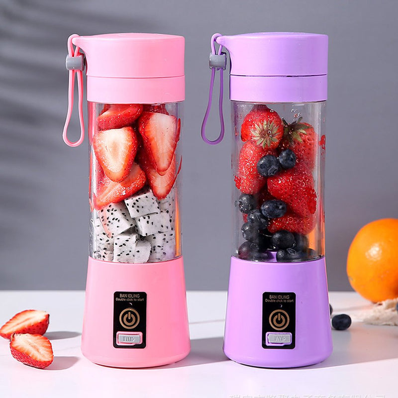 Mini Liquidificador Portátil USB - Tenha liberdade de misturar seus shakes favoritos