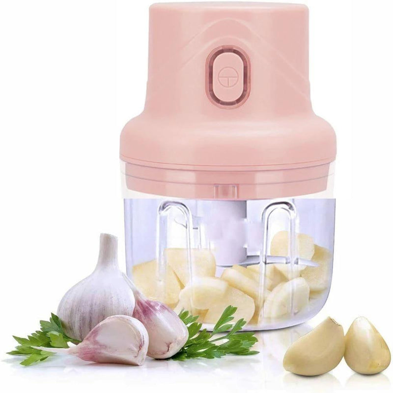 Mini Processador Triturador De Alimentos - Com o Mini Triturador Elétrico o que você desejar estará pronto com apenas um clique