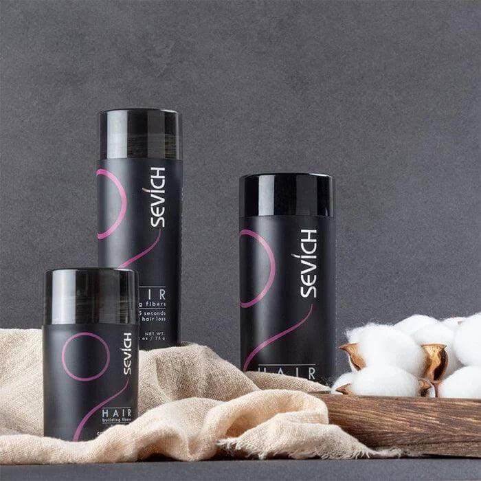 Pó Em Fibra De Queratina - Anti-Calvície - HairFiber Sevích™