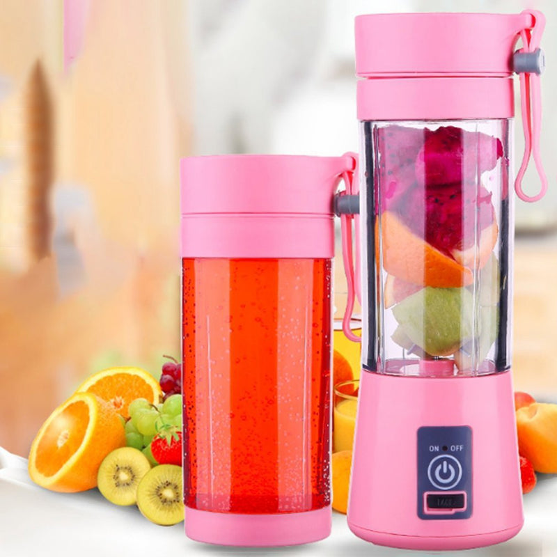 Mini Liquidificador Portátil USB - Tenha liberdade de misturar seus shakes favoritos
