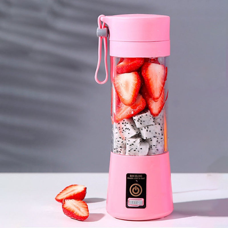 Mini Liquidificador Portátil USB - Tenha liberdade de misturar seus shakes favoritos