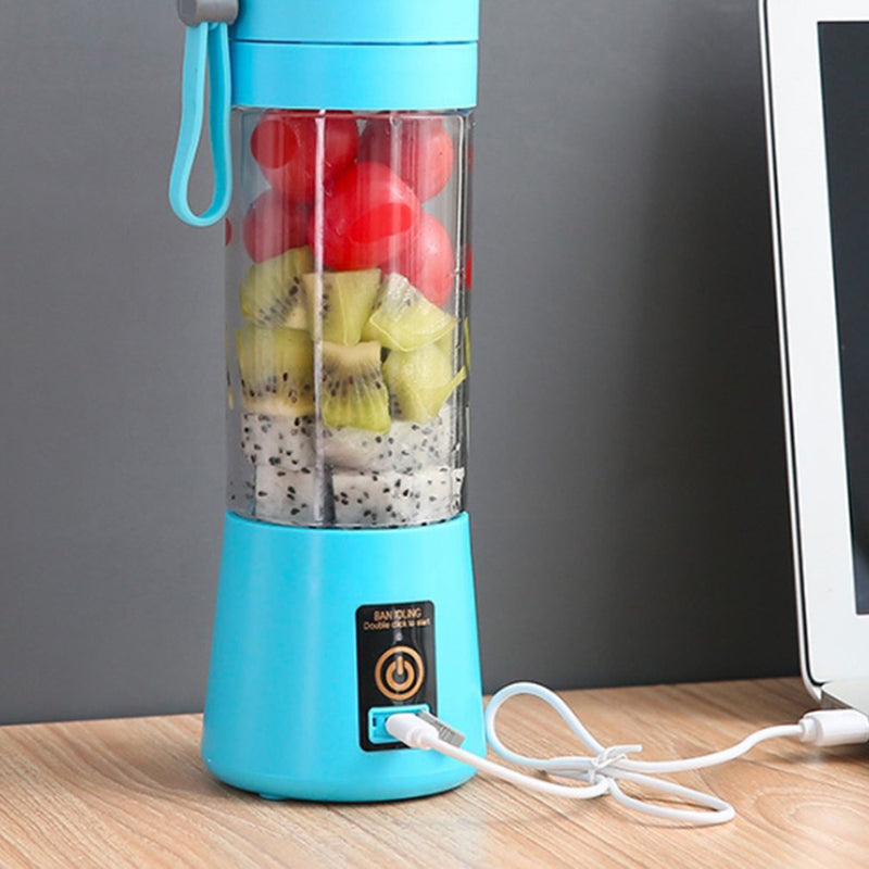 Mini Liquidificador Portátil USB - Tenha liberdade de misturar seus shakes favoritos