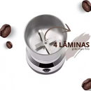 Moedor de Café Elétrico - Além de Café, você pode moer temperos, Grãos e Castanhas