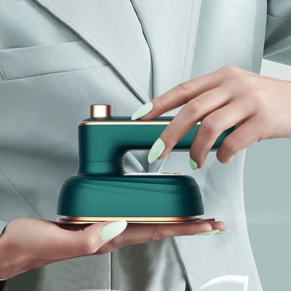 Mini Ferro de Passar a Vapor Portátil - Com vapor potente e aquecimento ultrarrápido